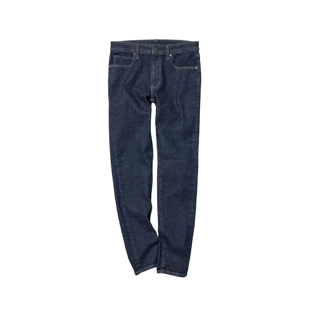 Джинсы Uniqlo Ultra Stretch Skinny (длина 84см), темно-синий мужские джинсы uniqlo ultra stretch skinny fit colour бежевый