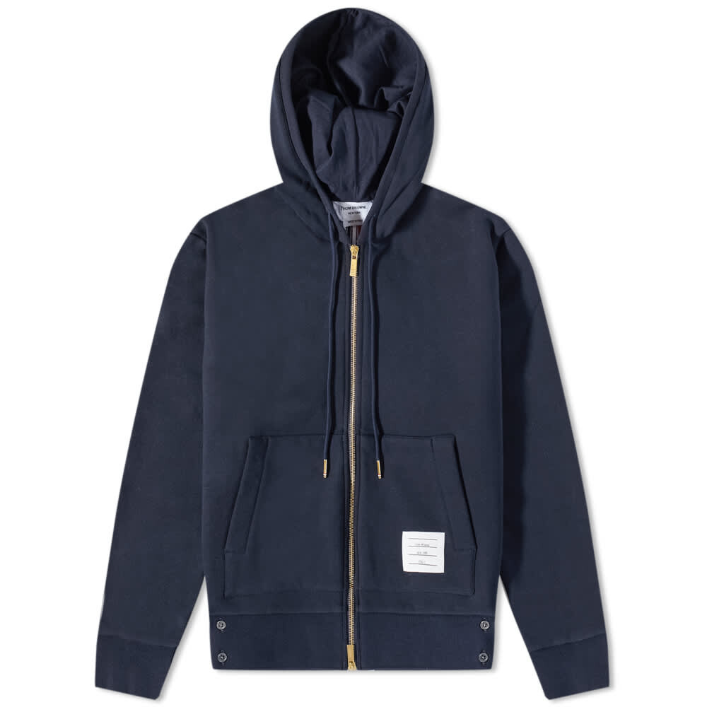 

Толстовка Thom Browne Back Stripe Hoody, Серый
