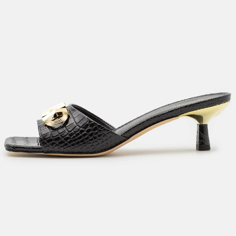 

Босоножки Michael Kors Amal Kitten, черный