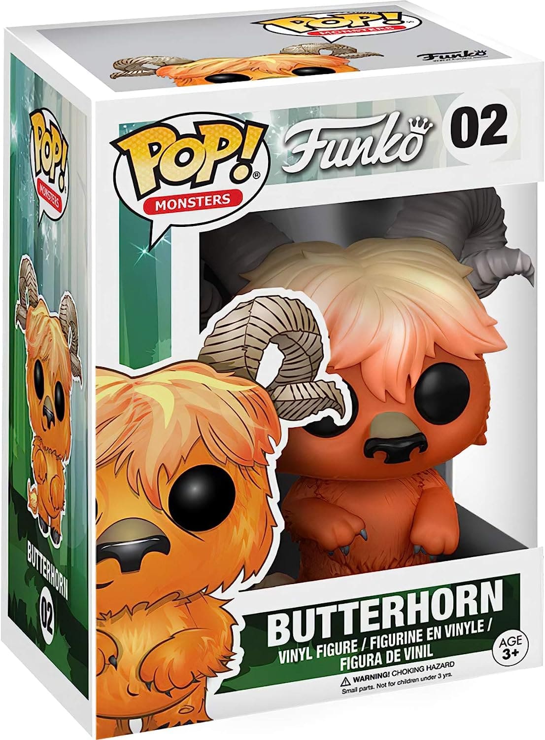 Виниловая фигурка Funko POP! Butterhorn: Monsters (в прозрачном боксе)