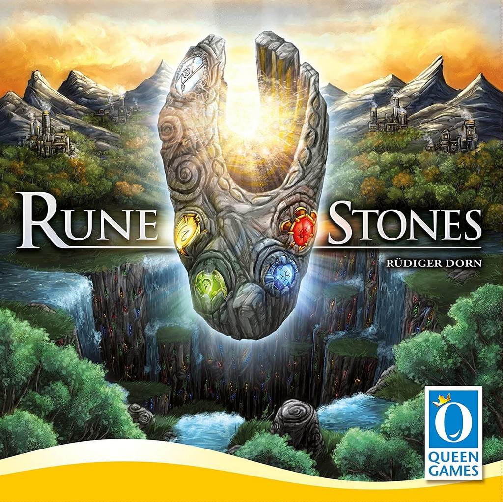 Настольная игра Queen Games Rune Stones viking rune stones witch resin mold kit with engraved elder futhark alphabet u4lf