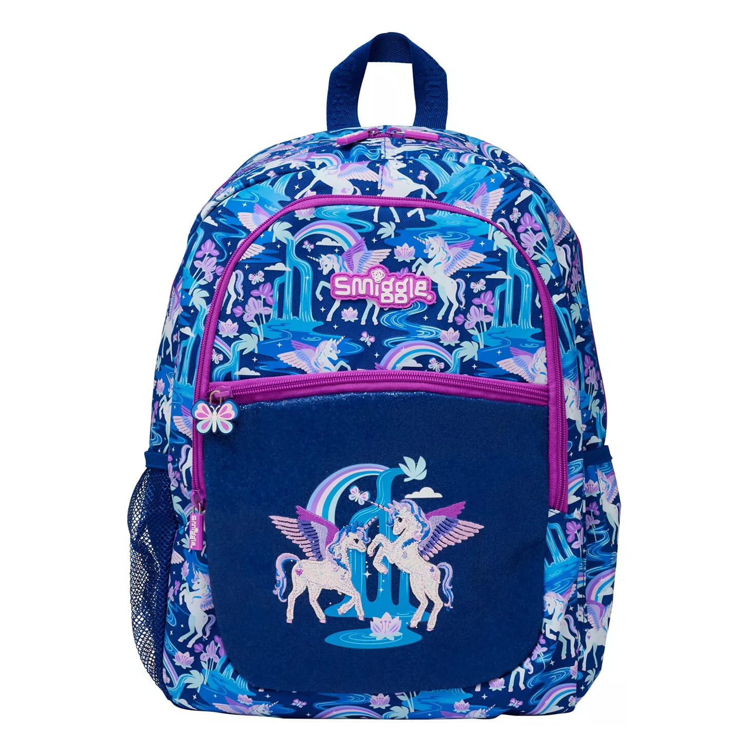 

Школьный рюкзак Smiggle Unicorn, темно-синий