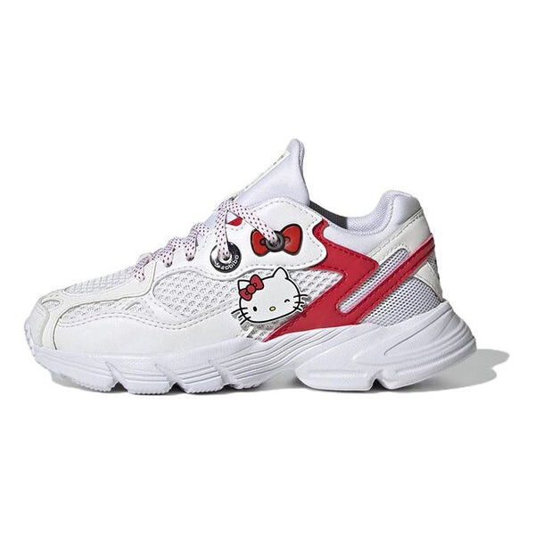

Кроссовки Adidas Hello Kitty x Astir J 'White Vivid Red', Белый