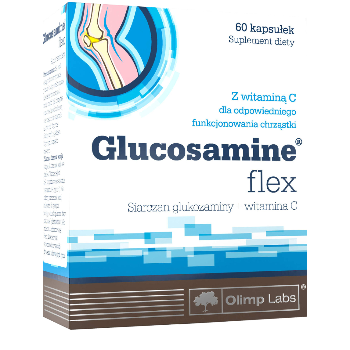 Olimp Glucosamine Flex биологически активная добавка, 60 капсул/1 упаковка