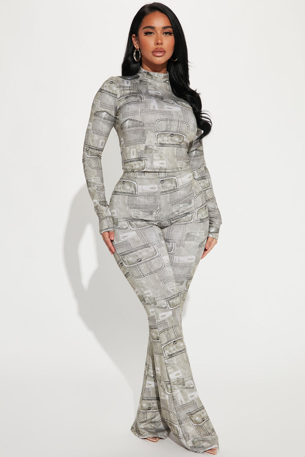 

Брюки Fashion Nova TP16202, серо-коричневый