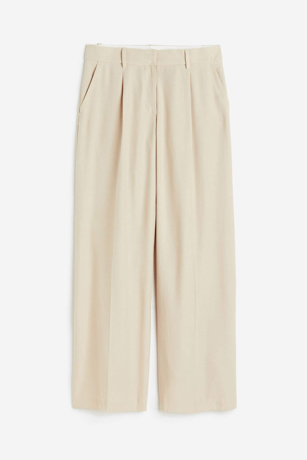 

Брюки H&M Dress, кремовый, Бежевый