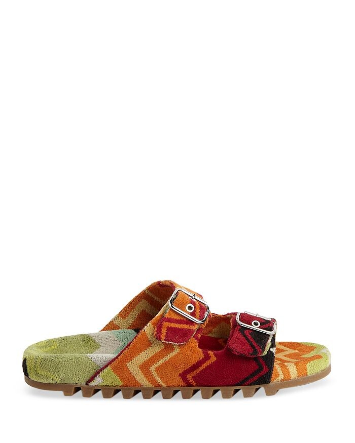 

Мужские сандалии без шнуровки с двойной пряжкой Missoni