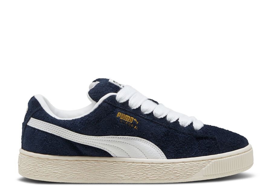 

Кроссовки Puma Suede Xl 'Hairy - Club Navy', синий