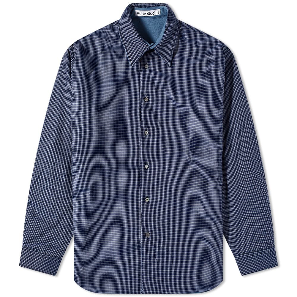 

Двусторонняя дутая куртка-рубашка Oddy Acne Studios, Серый