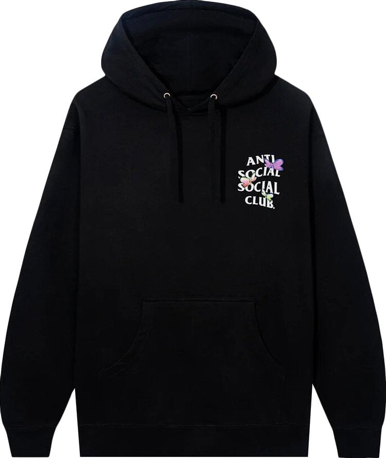 Худи Anti Social Social Club Shell Shock Hoodie 'Black', черный - фото