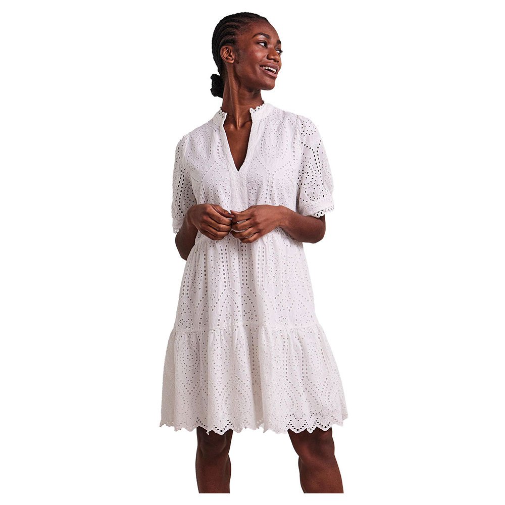 Короткое платье Yas Holi Short Sleeve, белый