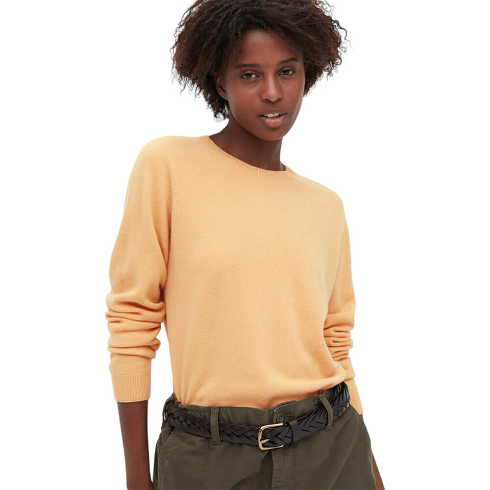 

Джемпер Uniqlo Cashmere 3D Knit Seamless, желтый