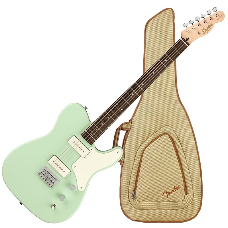 

Squier Paranormal Baritone Cabronita Telecaster - Laurel, Surf Green PERFORMER PAK