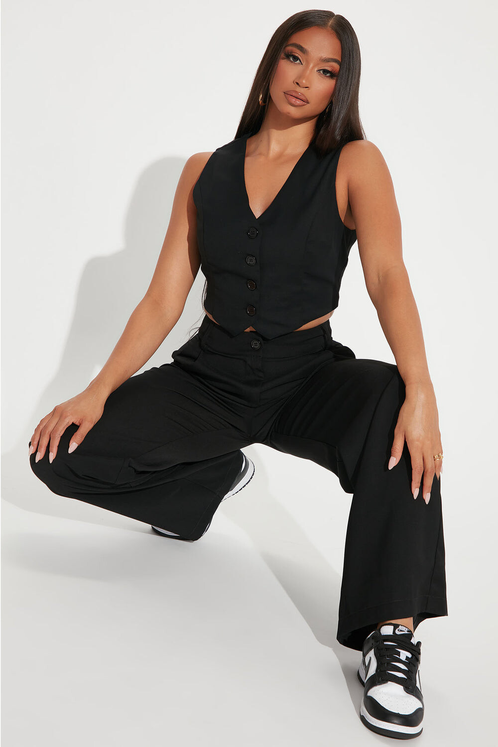 

Брюки Fashion Nova MN9046SET, черный