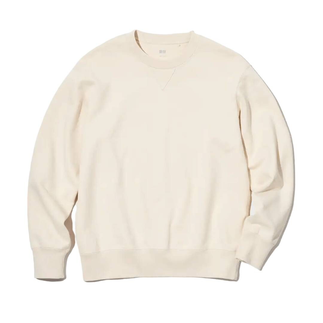

Свитшот Uniqlo, кремовый, Бежевый