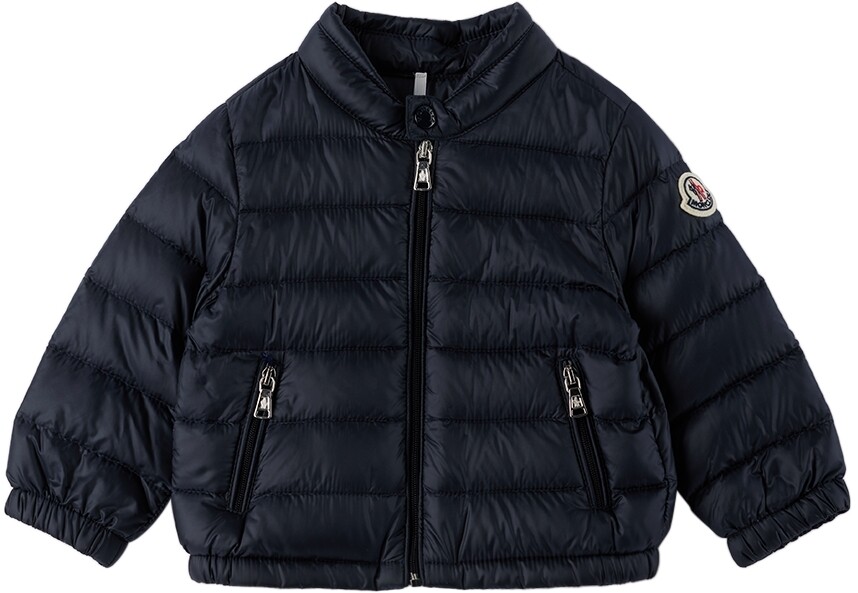 

Темно-синий пуховик для малышей Acorus Moncler Enfant