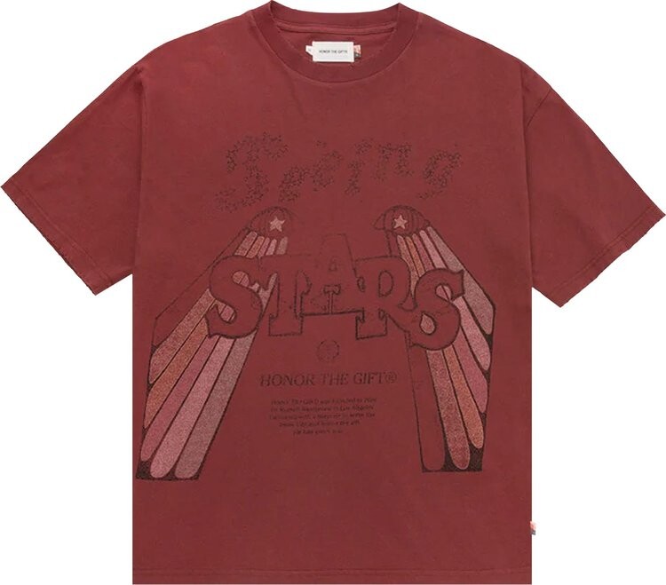 

Футболка Honor The Gift Seeing Stars Short-Sleeve T-Shirt 'Hickory', зеленый