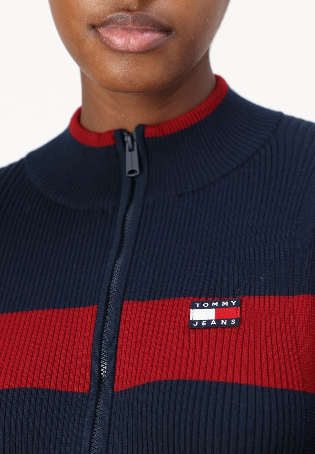 

Платье-джемпер BADGE DRESS Tommy Jeans, темно-синий