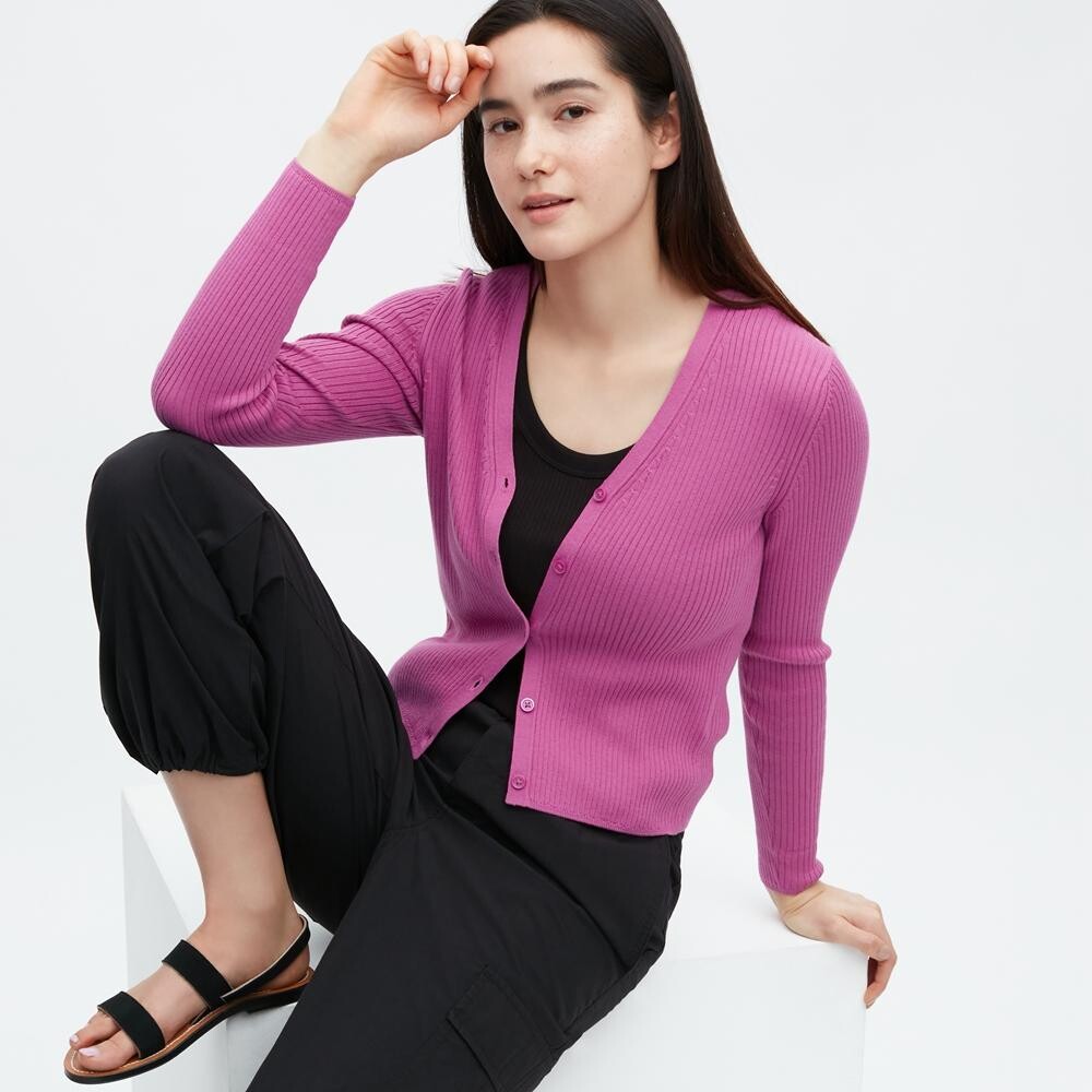 

Кардиган Uniqlo, розовый