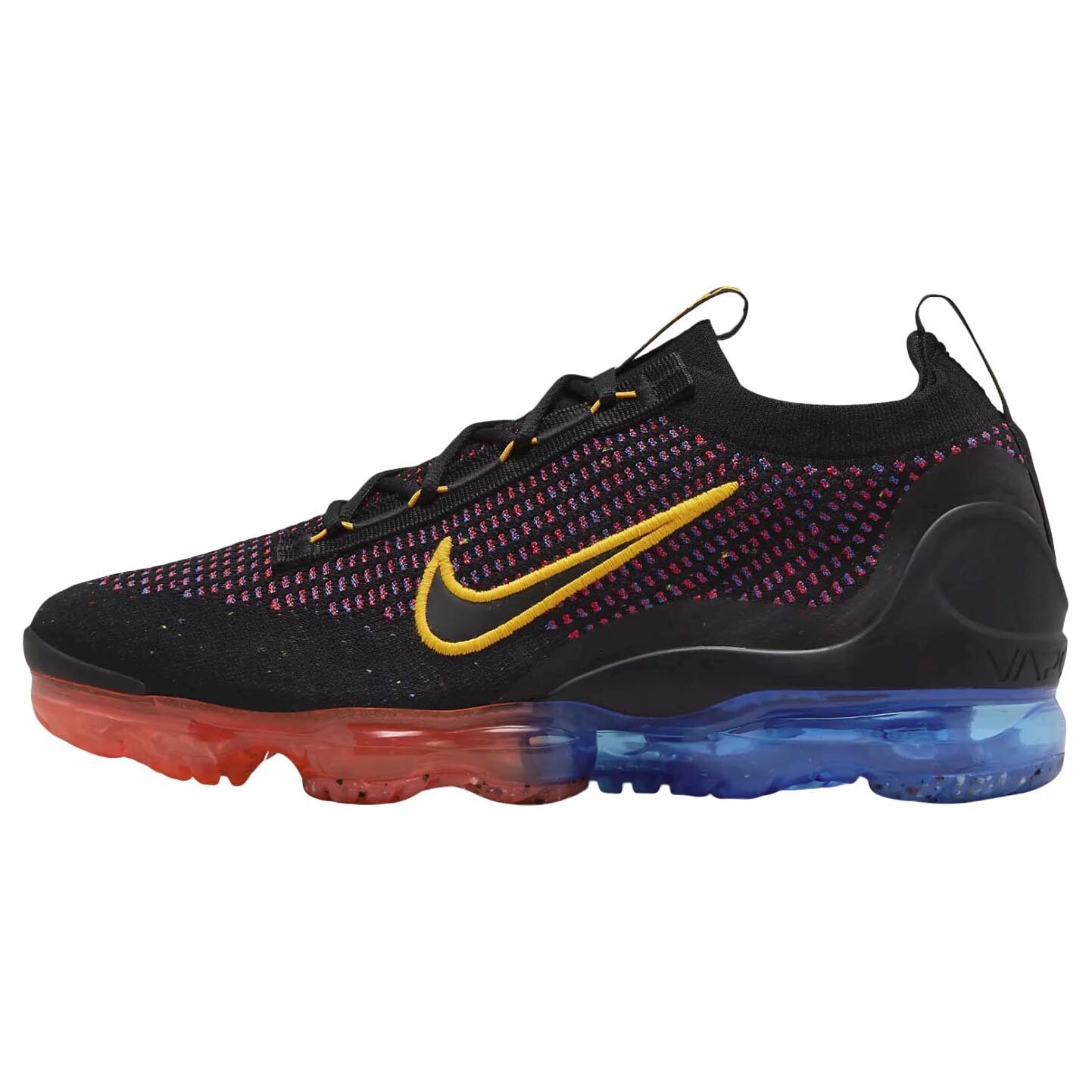 

Кроссовки Nike Air VaporMax 2021 FK, черный/синий/красный