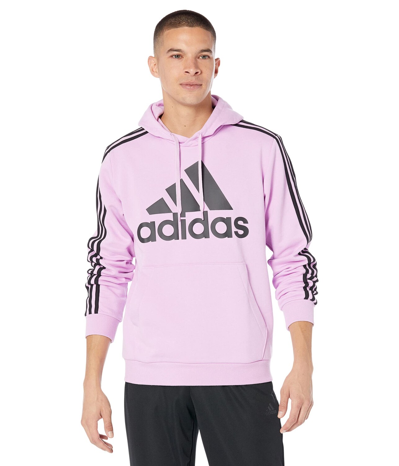 

Худи adidas, Essentials Fleece 3-Stripes Pullover Hoodie