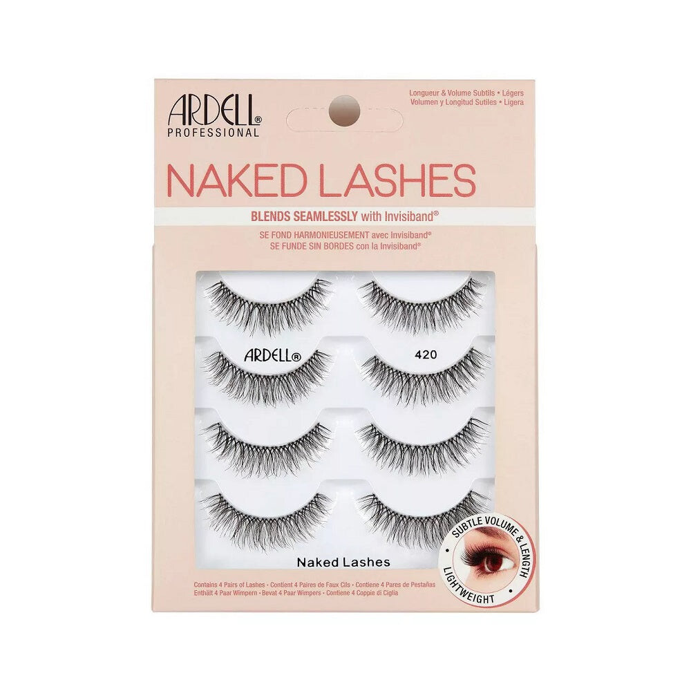 

Ardell Naked Lashes Multipack накладные ресницы на полоске 420 Black