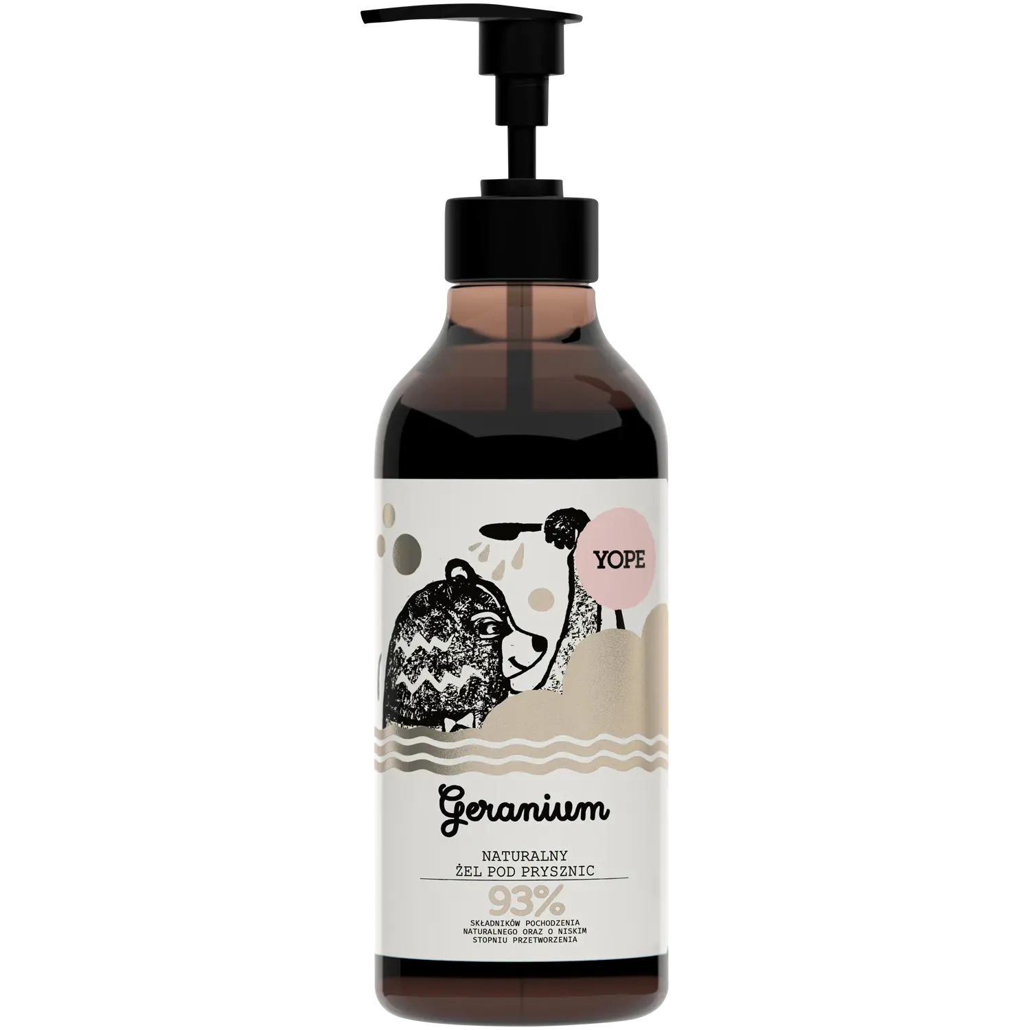 

Yope Geranium натуральный питательный гель для душа, 400 мл