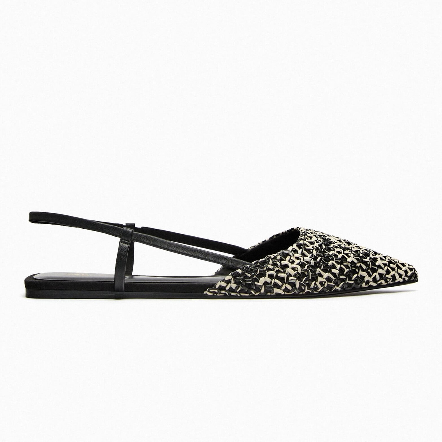 

Туфли Zara Flat Slingback, мультиколор