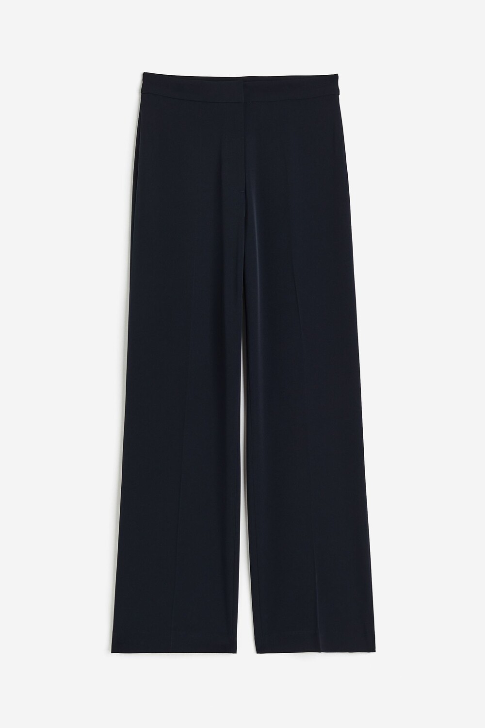 

Брюки H&M Wide-cut, темно-синий
