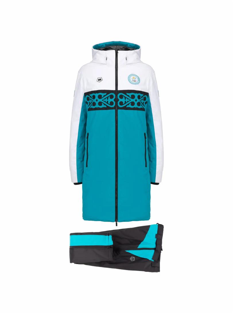 цена Набор из куртки и утепленных брюк Kazakhstan olympic team Shishkin
