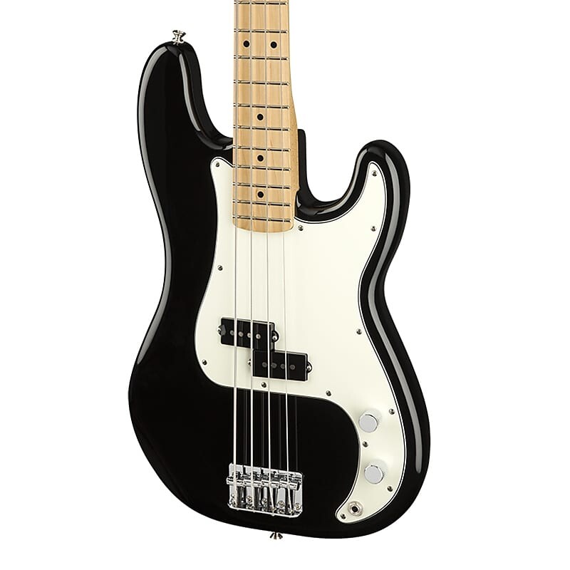 

Бас-гитара Fender Player Precision Bass — черная с кленовой накладкой 0149802506