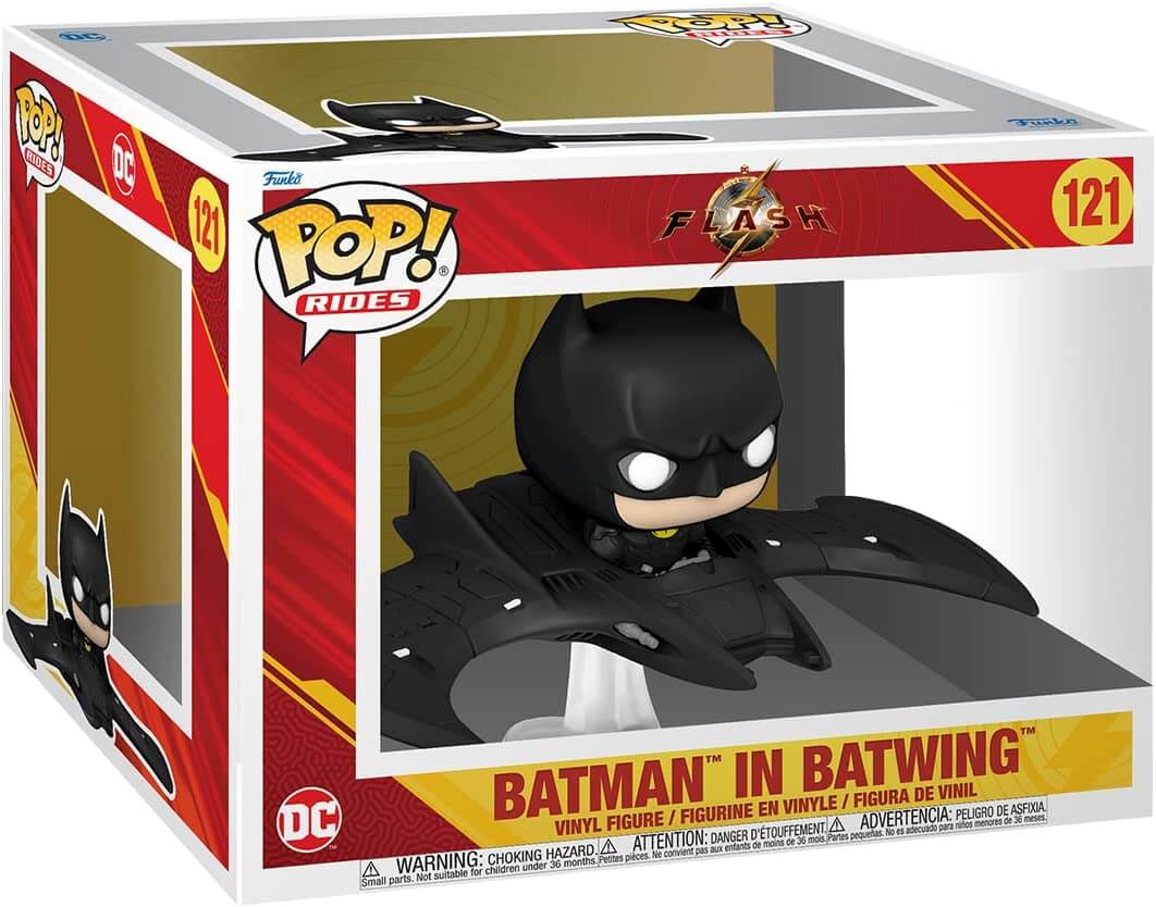 Фигурка Funko POP! Ride Super Deluxe: DC - The Flash, Batman in Batwing –  купить с доставкой из-за рубежа через платформу «CDEK.Shopping»