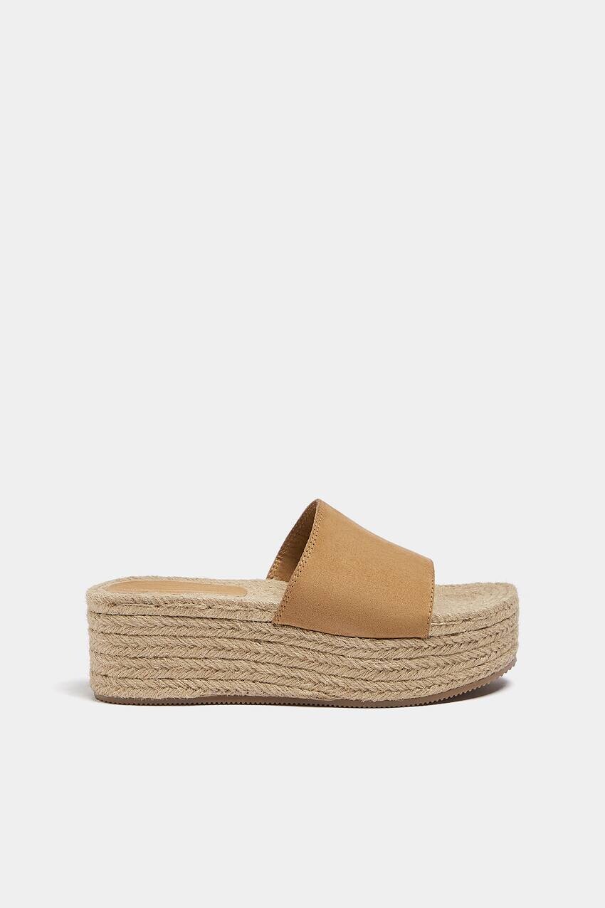 

Джутовые клинья Pull&Bear