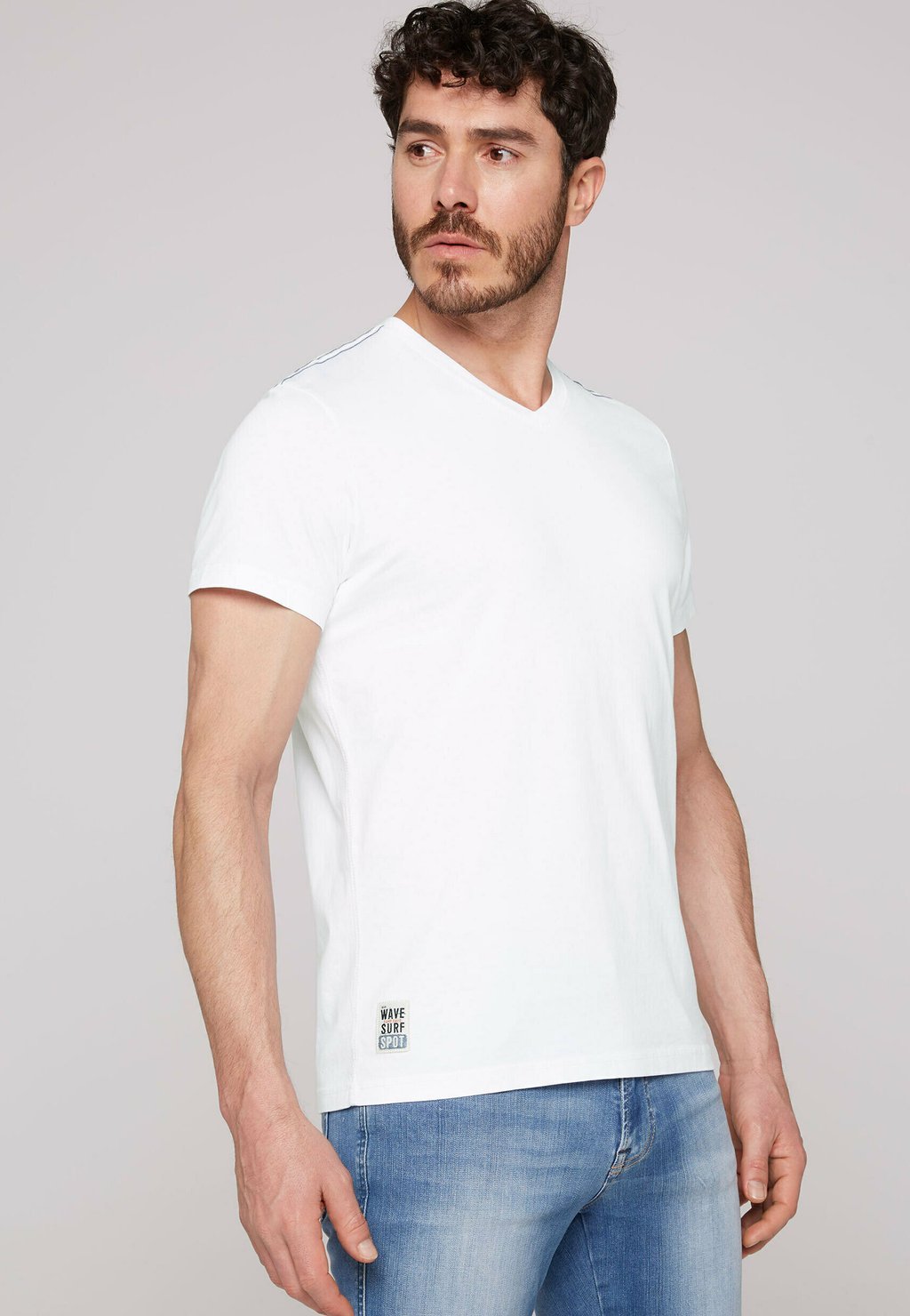 

Футболка базовая V NECK Camp David, цвет opticwhite