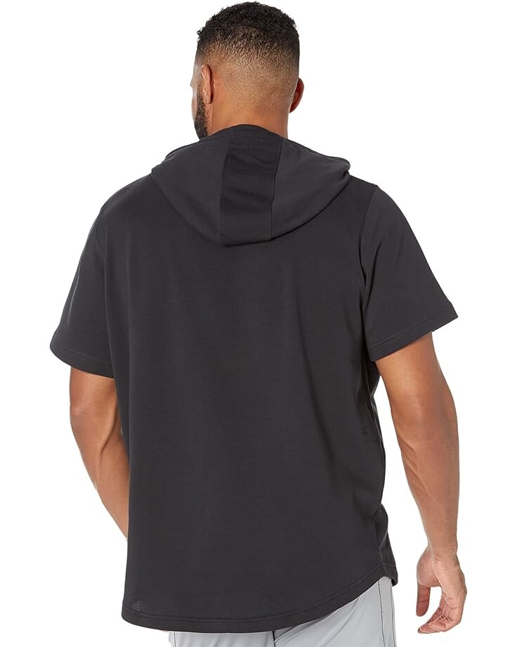 

Худи Under Armour Rival Terry Left Chest Short Sleeve Hoodie, цвет Black/Onyx White