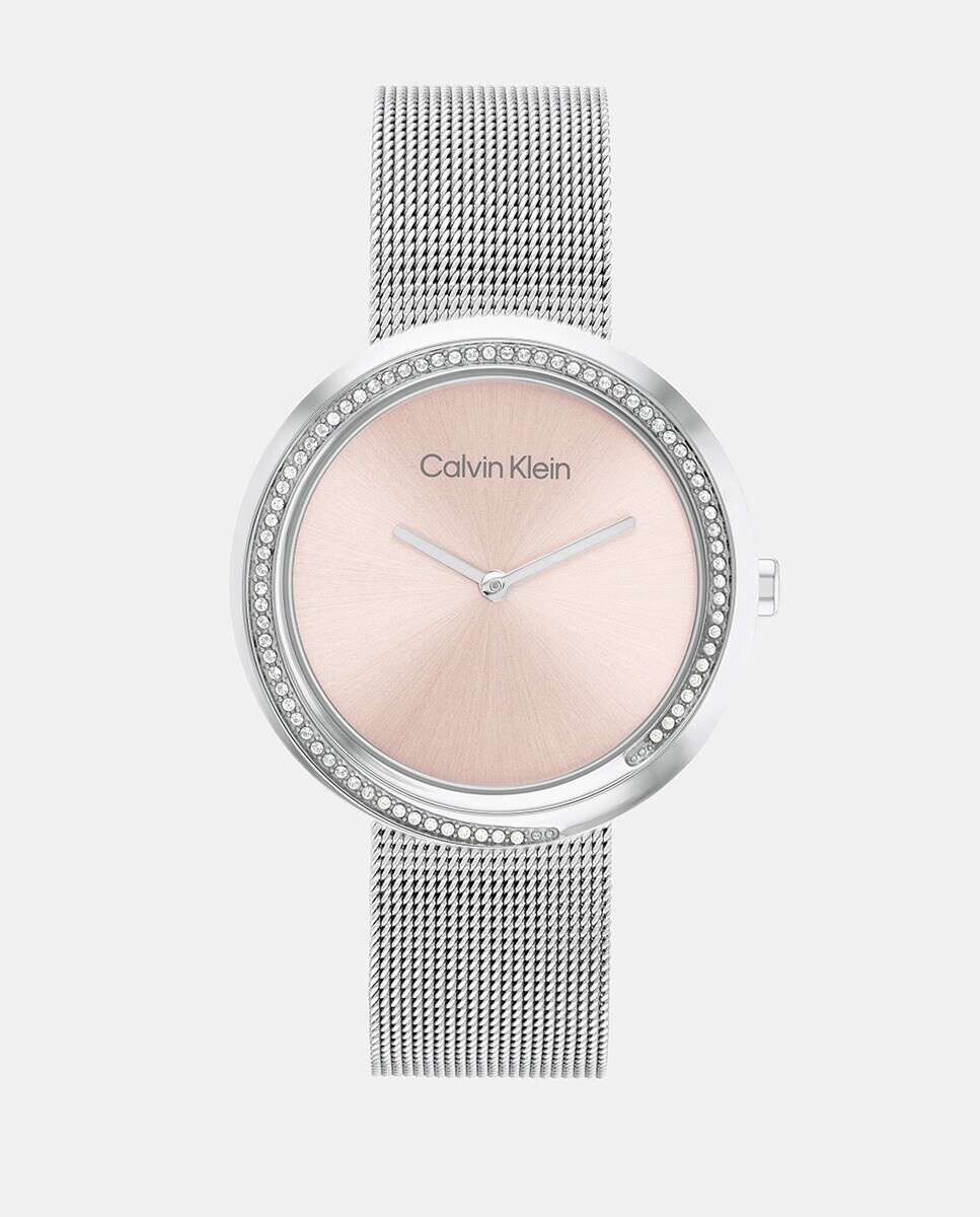 

Часы женские Twist 25200149 стальные Calvin Klein, серебро
