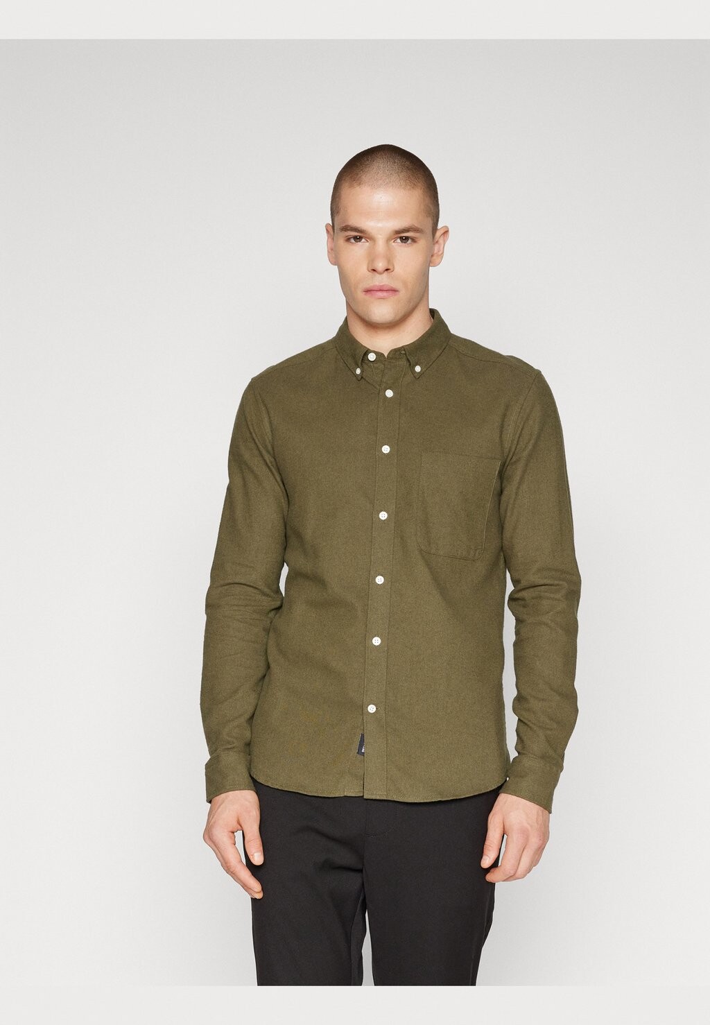 

Рубашка GUDMUND SOLID Only & Sons, цвет forest night
