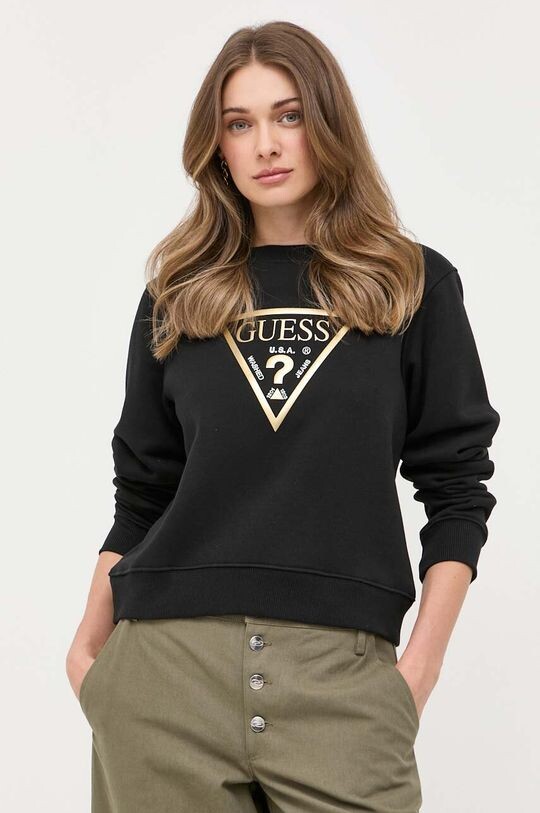 

Угадайте, толстовка Guess, черный