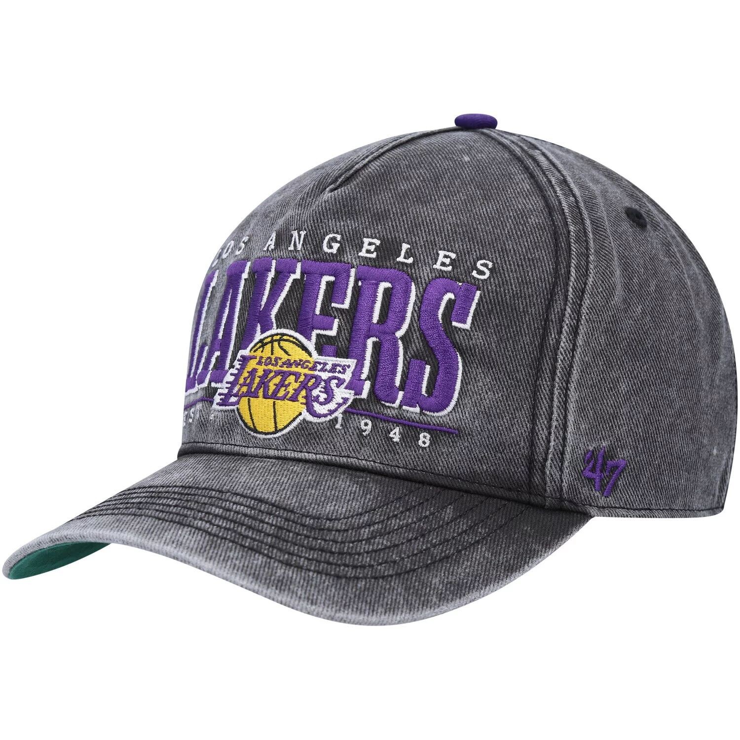

Черная мужская кепка с застежкой '47 Los Angeles Lakers Fontana Hitch Snapback
