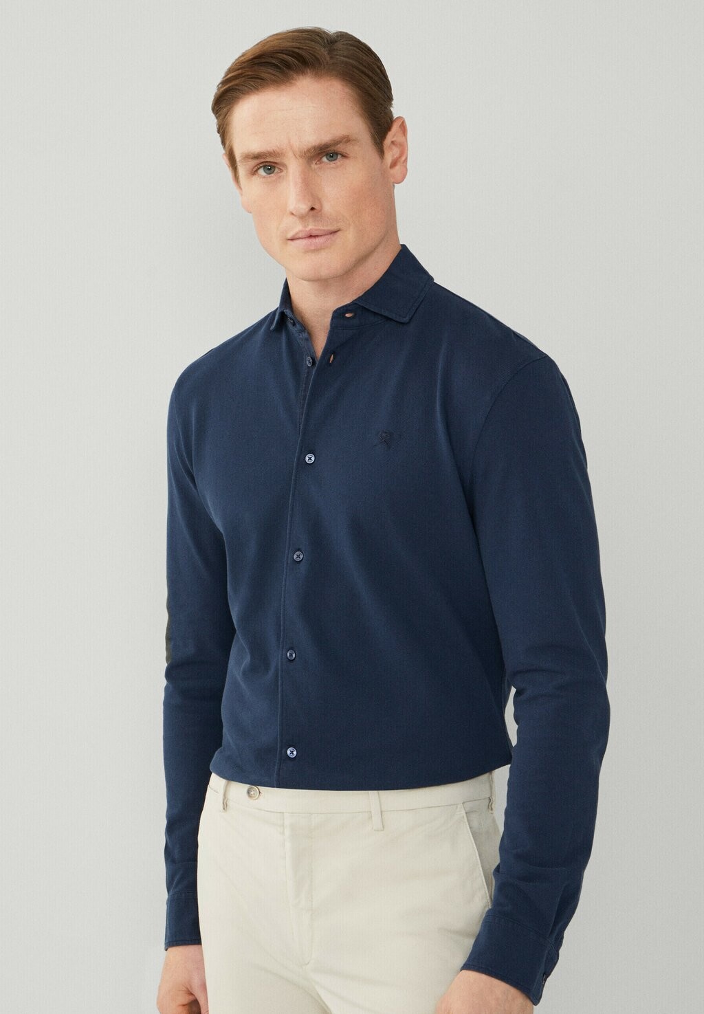 

Рубашка Hackett London, синий