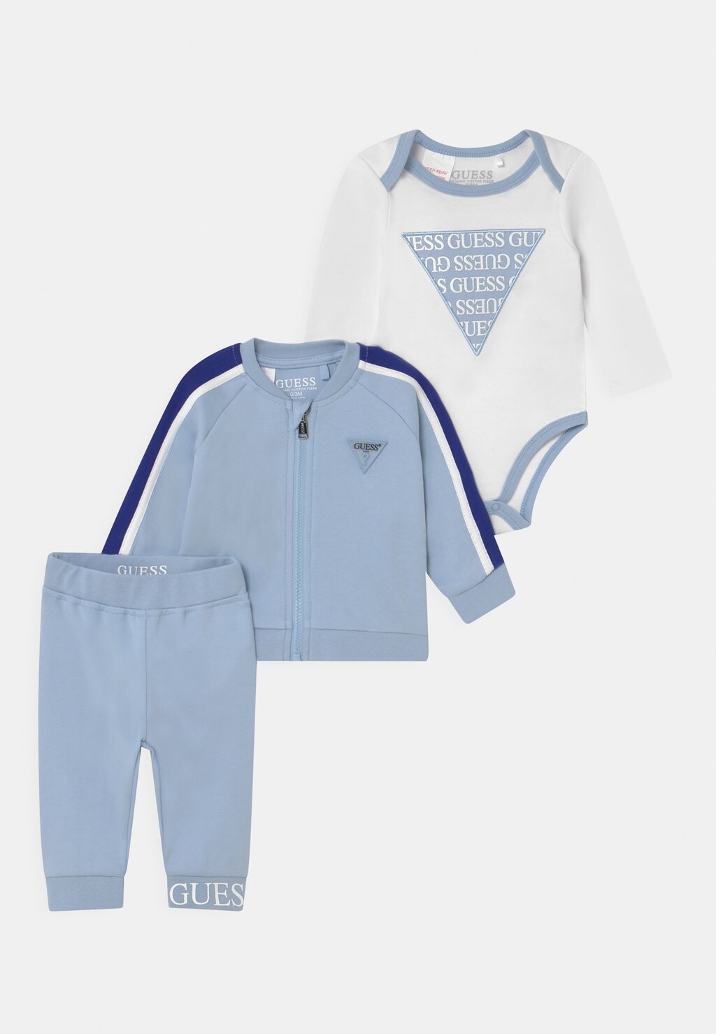 

Спортивный костюм NEWBORN ACTIVE SET UNISEX Guess, цвет frosted blue