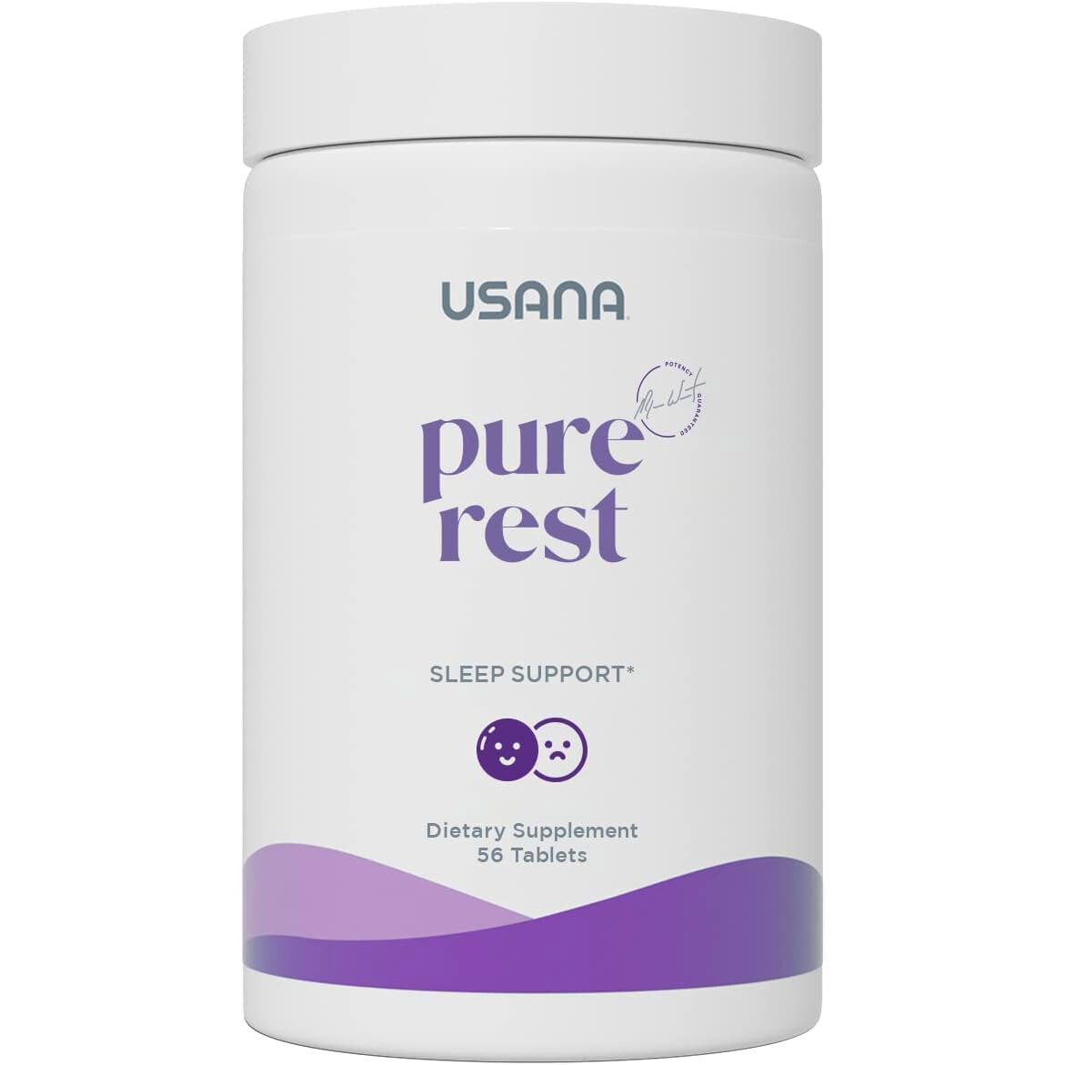 цена Мелатониновая добавка для поддержки сна Usana Pure Rest, 56 таблеток