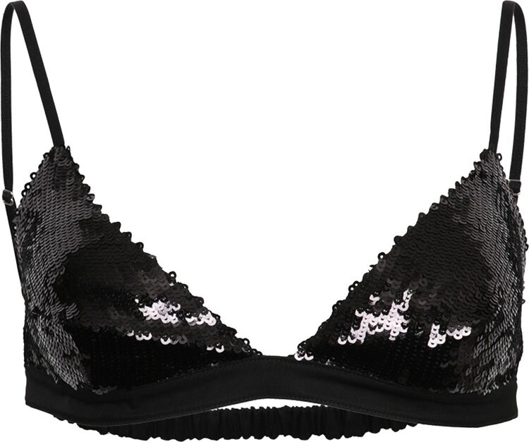 

Бюстгальтер Khaite Frida Bra 'Black', черный