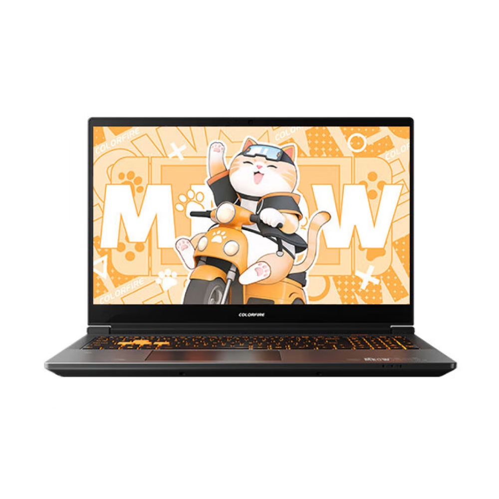 цена Игровой ноутбук Colorful Meow R16, 16, 16 ГБ/512 ГБ, R9-7940H, RTX 4070, оранжевый/черный, английская клавиатура