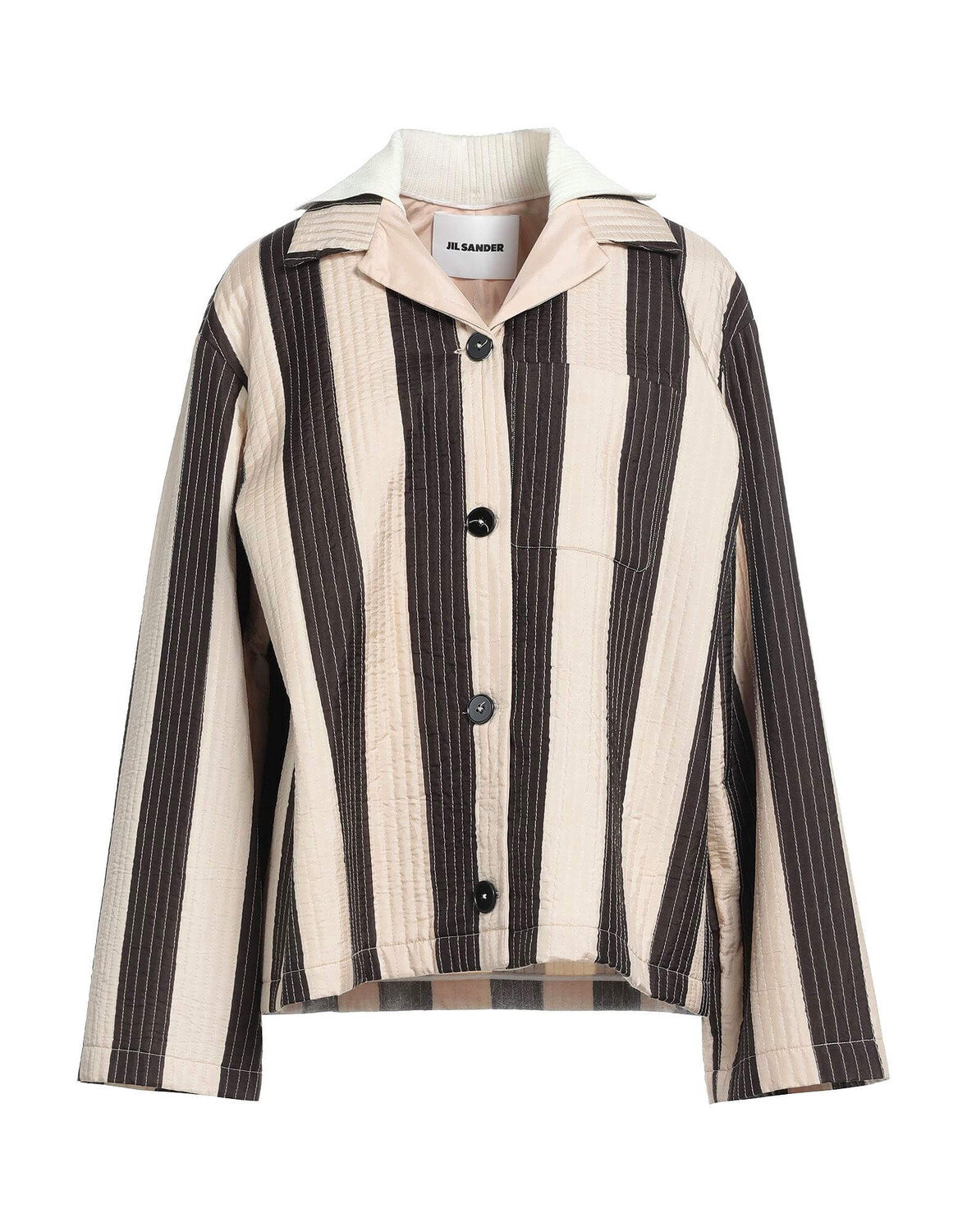 

Жакет Jil Sander, бежевый/черный