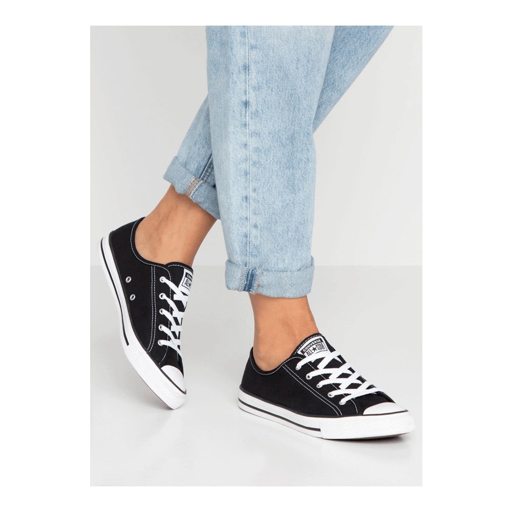 Кроссовки Converse Chuck Taylor All Star Dainty Basic, black/white - фото