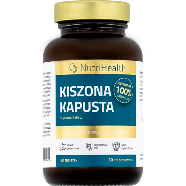 NutriHealth Kiszona Kapusta биологически активная добавка, 60 таблеток/1 упаковка linea detox биологически активная добавка 60 таблеток 1 упаковка