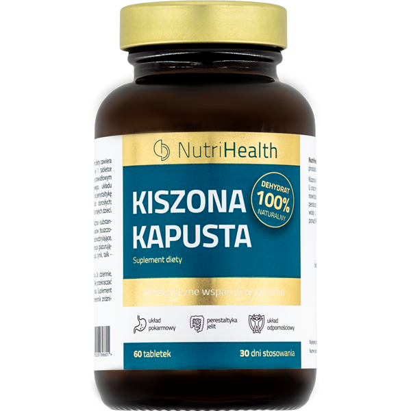 nutrihealth burak czerwony биологически активная добавка 60 таблеток 1 упаковка NutriHealth Kiszona Kapusta биологически активная добавка, 60 таблеток/1 упаковка