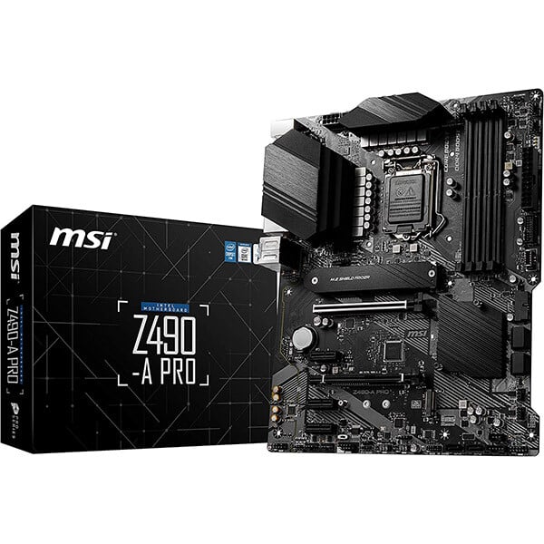 

Материнская плата MSI Z490-A PRO, DDR4, черный