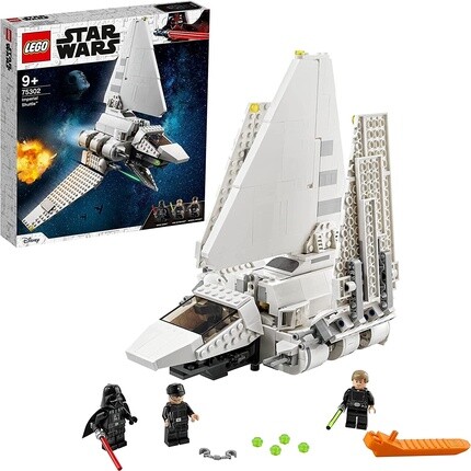 

Конструктор Lego 75302 Star Wars имперский шаттл с изображением Люка Скайуокера со световым мечом